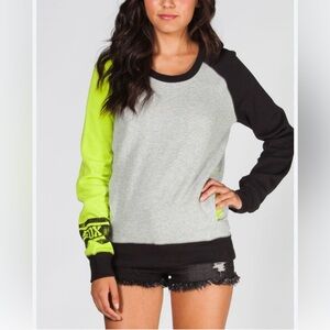 Womens small fox racing  sweatshirt